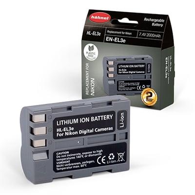 Hahnel HL-EL3e Battery (Nikon EN-EL3e)