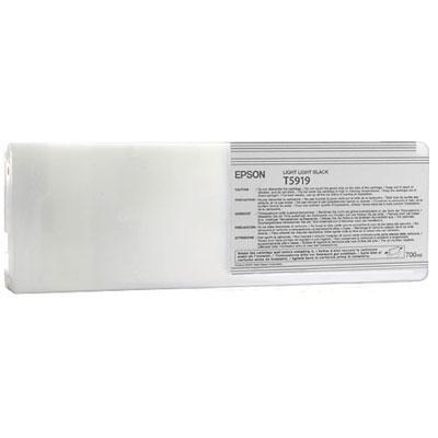 Epson UltraChrome K3 T5919 Light Light Black 700ml Ink Cartridge