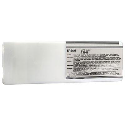 Epson UltraChrome K3 T5918 Matt Black 700ml Ink Cartridge