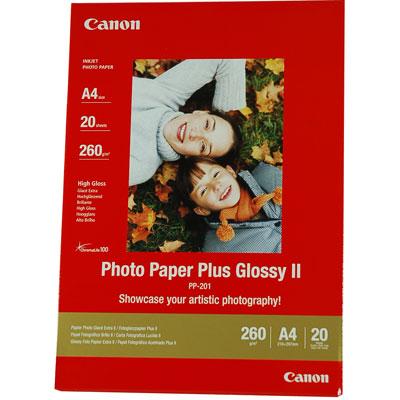 Canon PP201 Photo Paper Glossy II A4 20 Sheets
