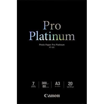 Canon PT101 Pro Platinum A3 Paper - 20 Sheets