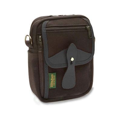 Billingham Compact Stowaway Shoulder Bag - Black/Black