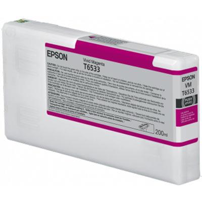 Epson T6533 Vivid Magenta Ink Cartridge