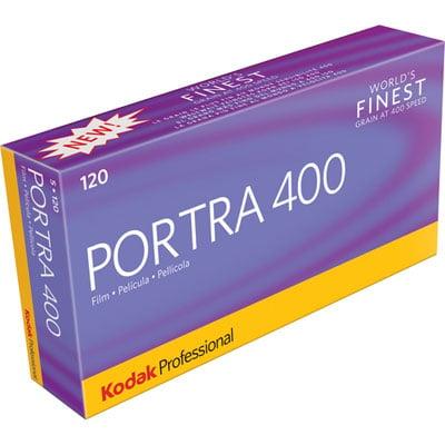 Kodak Portra 400 Professional Film 120 Pack of 5
