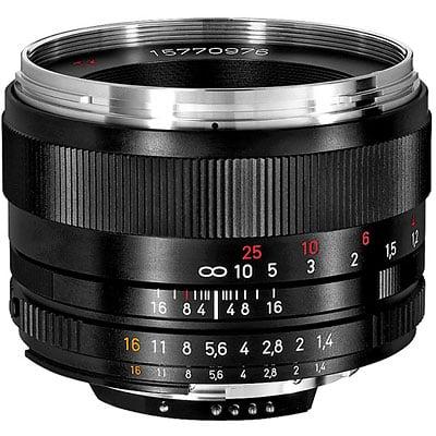 Zeiss 50mm f1.4 T* Planar ZF.2 Lens - Nikon F Mount