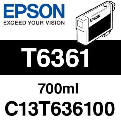 Epson T6361 Photo Black Ink Cartridge