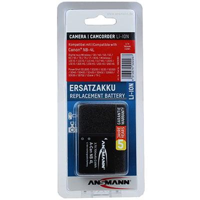 Ansmann A-Can NB-4L Battery (Canon NB-4L)