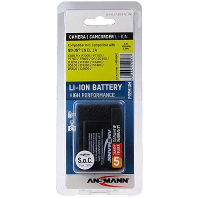 Ansmann A-Nik ENEL14 Battery (Nikon EN-EL14)