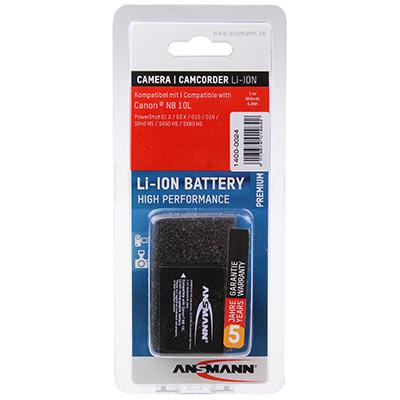 Ansmann A-Can NB 10L Battery (Canon NB-10L)