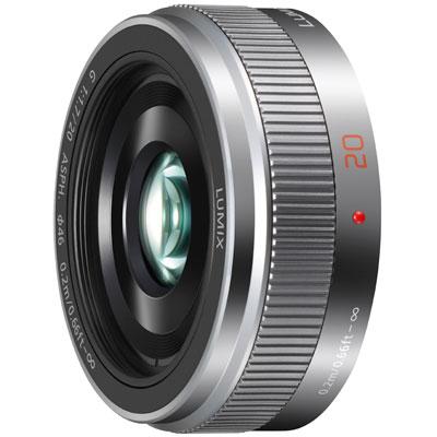 Panasonic 20mm f1.7 LUMIX G II ASPH G Micro Four Thirds Lens - Silver