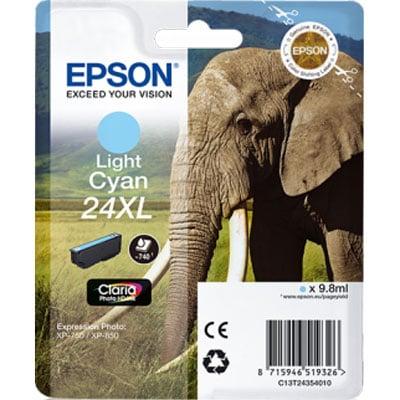 Epson 24XL Light Cyan Claria Photo HD Ink Cartridge