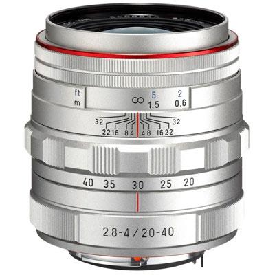 Pentax-DA HD 20-40mm f2.8-4 ED Limited DC WR Lens - Silver