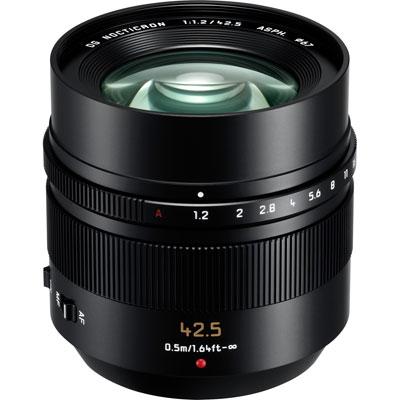 Panasonic 42.5mm f1.2 ASPH Leica DG Nocticron OIS Lens
