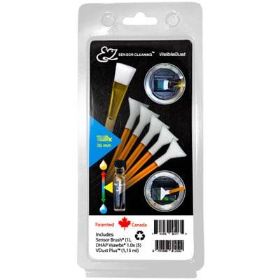 Visible Dust EZ Cleaning Kit Plus - 1.15ml VDust Sensor Brush and 5 Orange Swabs (1.0x)