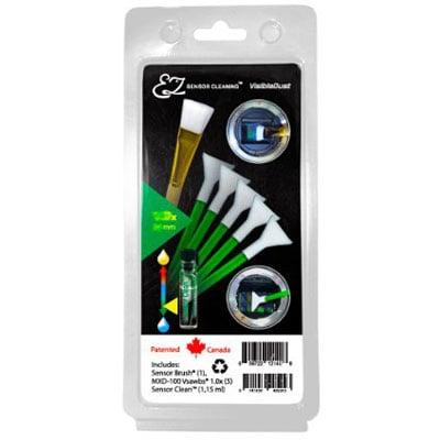 Visible Dust EZ Cleaning Kit Plus - 1.15ml Sensor Clean Sensor Brush and 5 Green Swabs (1.0x)