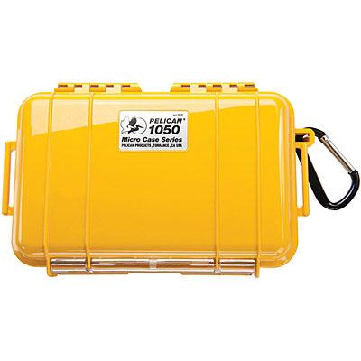 Peli™ 1050 Microcase Yellow with Black Liner