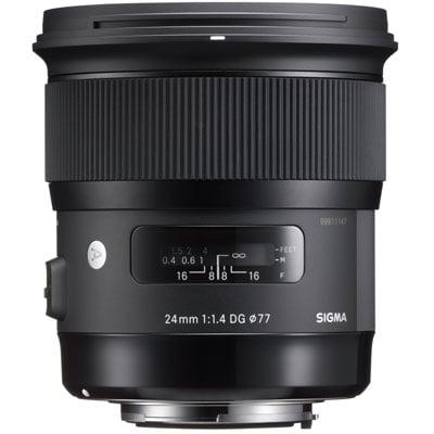 Sigma 24mm f1.4 DG HSM Art Lens for Nikon F