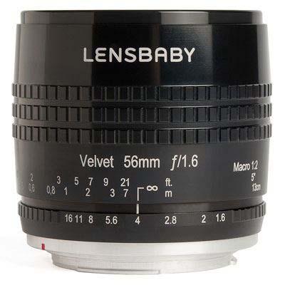 Lensbaby Velvet 56mm f1.6 Lens for Micro Four Thirds
