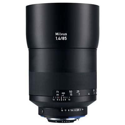 Zeiss 85mm f1.4 Milvus ZE Lens - Canon EF Mount