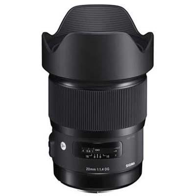 Sigma 20mm f1.4 DG HSM Art Lens for Nikon F