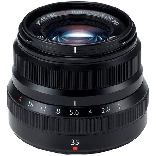 Fujifilm XF 35mm f2 R WR Lens - Black