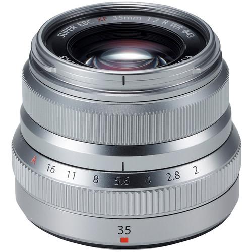 Fujifilm XF 35mm f2 R WR Lens - Silver