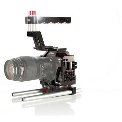 Shape Cage with Push-Button Top Handle + 15mm Rod Support for A7II A7SII + A7RII