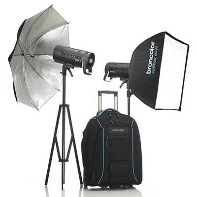 Broncolor Siros 800 L WiFi / RFS2 Outdoor Twin Head Kit 2