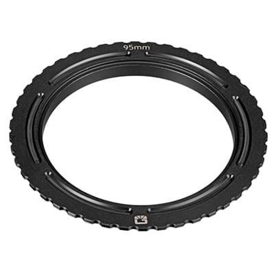 Bright Tangerine Misfit 114 mm - 95 mm Threaded Adaptor Ring for ENG wide angle lenses, 4.3mm Canon,