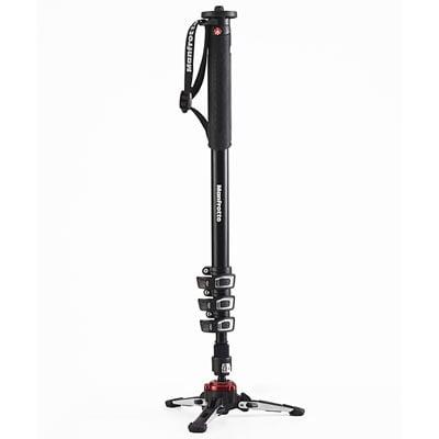 Manfrotto XPRO Video 4 Section Aluminium Monopod