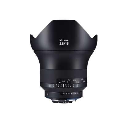Zeiss 15mm f2.8 Milvus ZF.2 Lens - Nikon F Mount