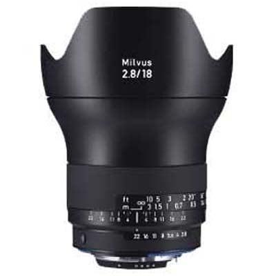 Zeiss 18mm f2.8 Milvus ZF.2 Lens - Nikon F Mount