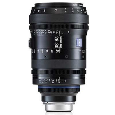 Zeiss 28-80mm T2.9 CZ.2 Cine Zoom Lens - Sony E Mount (Feet)