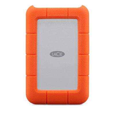 LaCie Rugged USB-C Portable Hard Drive - 2TB