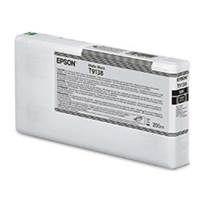 Epson T9138 Matte Black Ink Cartridge (200ml)