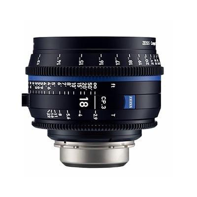 Zeiss CP.3 18mm T2.9 Lens - EF Mount (Feet)