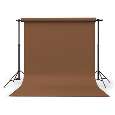 Calumet Peat Brown 1.35m x 11m Seamless Background Paper