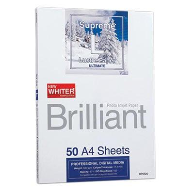 Brilliant Supreme Lustre Paper A4 x 50 Sheets BP0520
