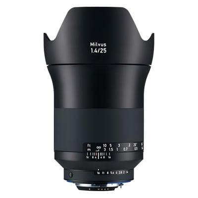 Zeiss 25mm f1.4 Milvus ZF.2 Lens - Nikon F Mount