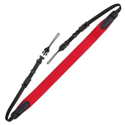 Optech Bin/Op Strap QD Red
