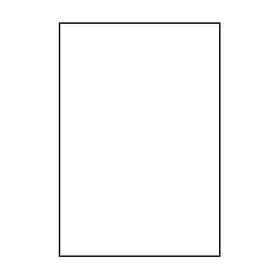 Colorama Colorgloss 100 x 130 cm Super White