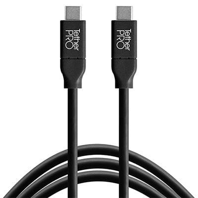 TetherTools TetherPro USB-C to USB-C 10ft (3m) Black