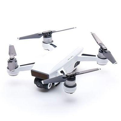 Modifli DJI Spark Drone Skin Vivid Phantom White