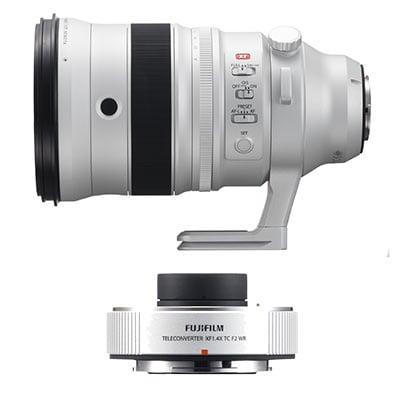 Fujifilm XF 200mm f2 R LM OIS WR Lens with 1.4X XF TC f2 WR Teleconverter