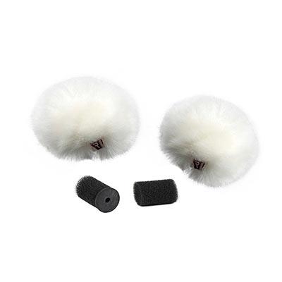 Rycote Single White Riatretto Lavalier Windjammer