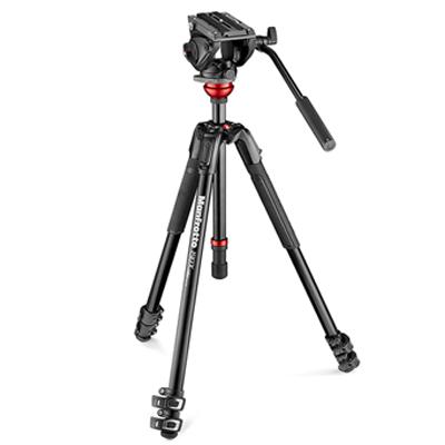 Manfrotto MVH500AH and 190X Tripod Video Kit