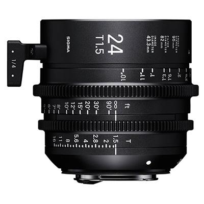 Sigma Cine 24mm T1.5 FF Lens - PL-i Mount
