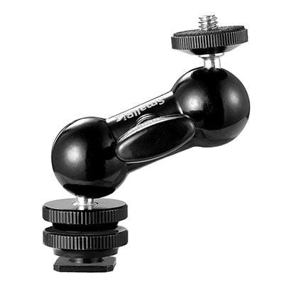 SmallRig Double Ball Head with Cold Shoe Mount + 1/4in Screw