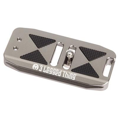 3 Legged Thing 85mm Base Plate for Ellie - Arca with Screen Slope - Grey