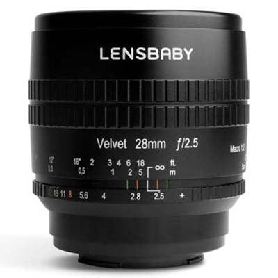 Lensbaby Velvet 28mm f2.5 Lens for Nikon Z